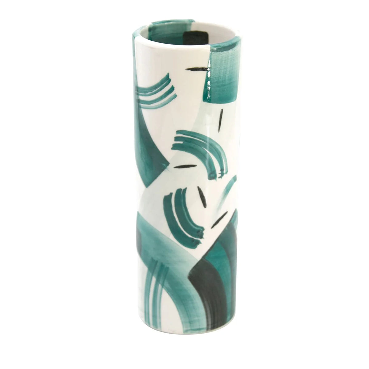 Monolith Cylindrical Ceramic Vase