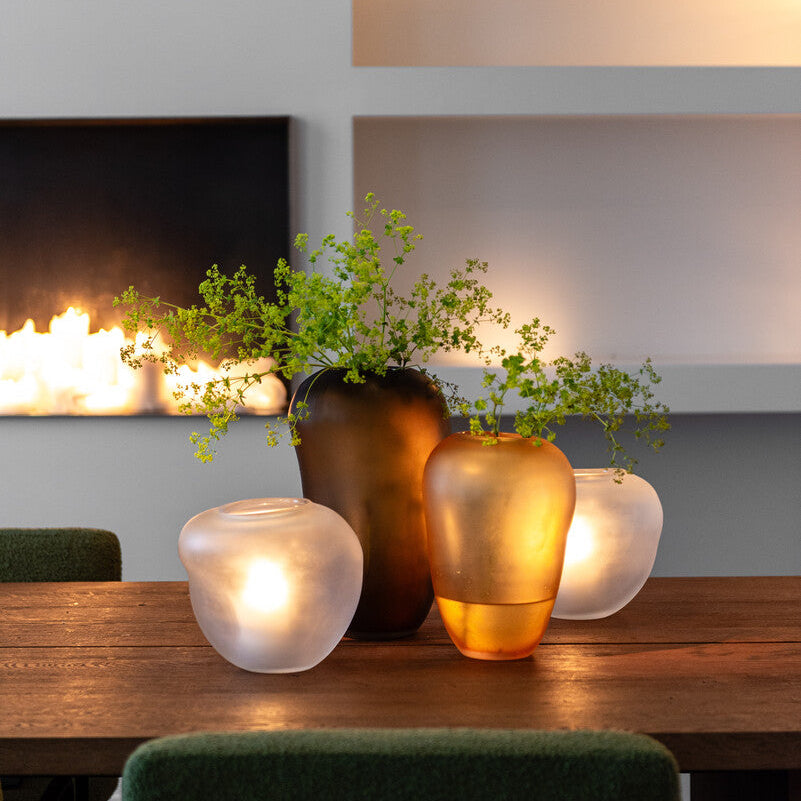 Vase Rune Yellow