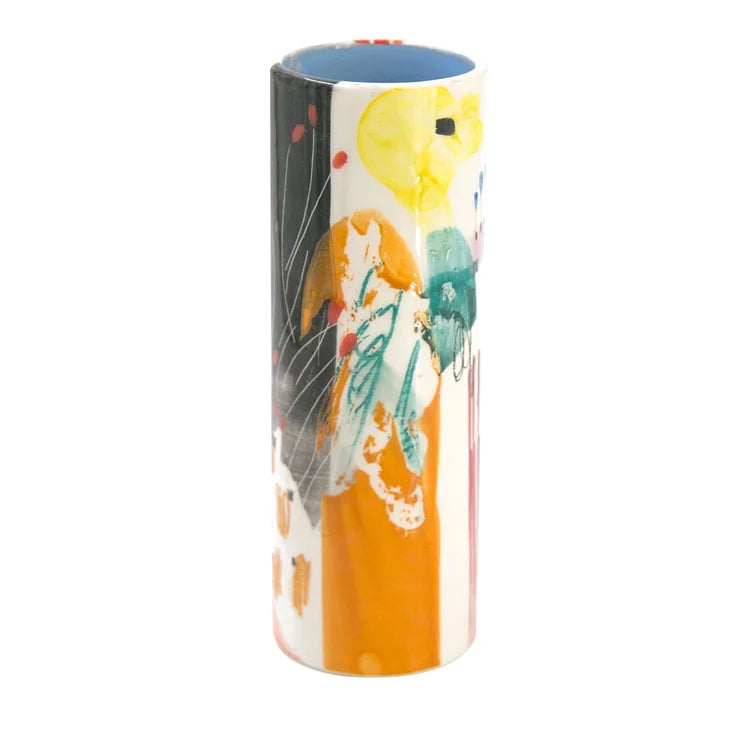 Monolith Cylindrical Ceramic Vase