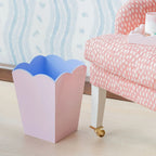 Scalloped Lacquer Bin