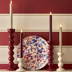 Small Bobbin Candlestick - 10cm