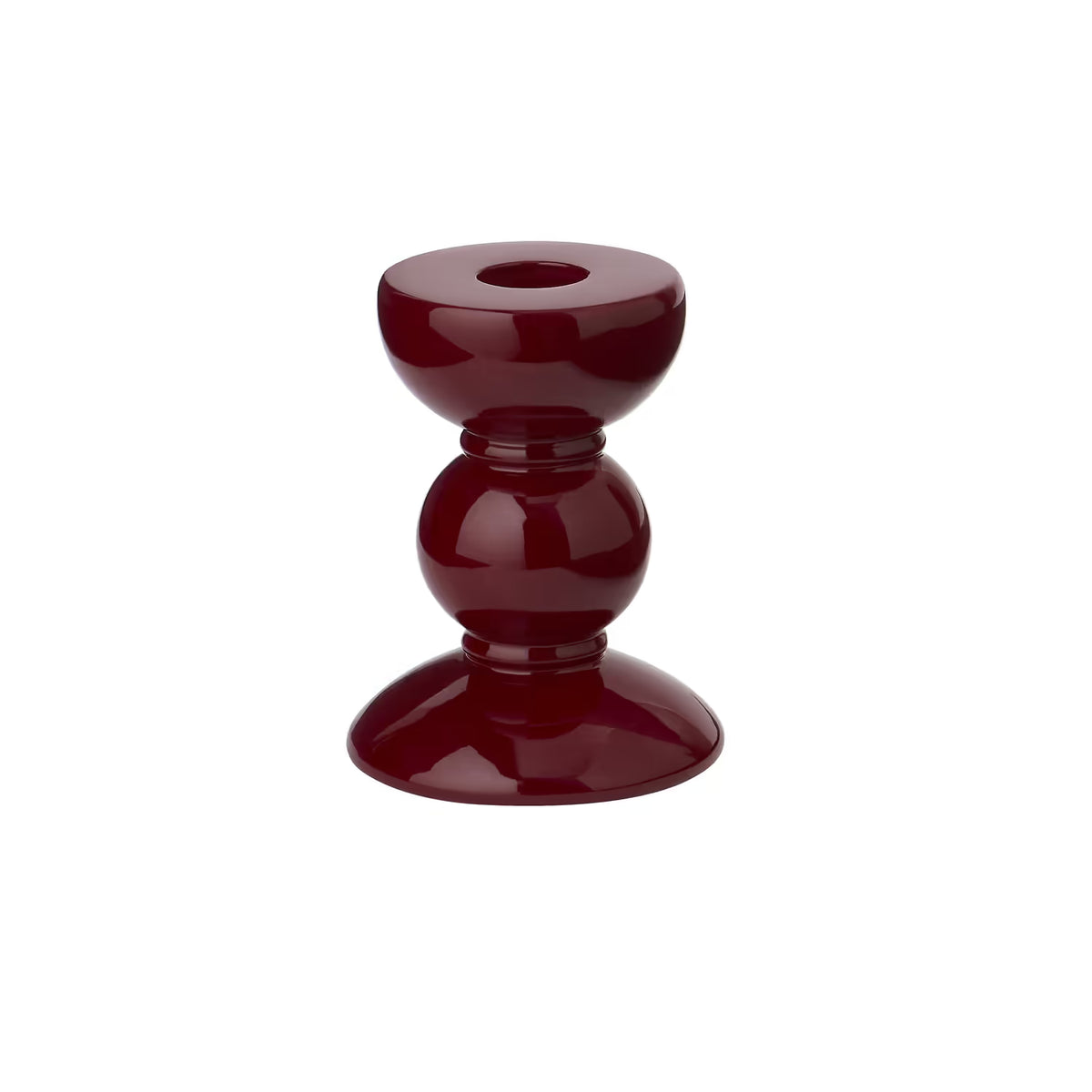 Small Bobbin Candlestick - 10cm