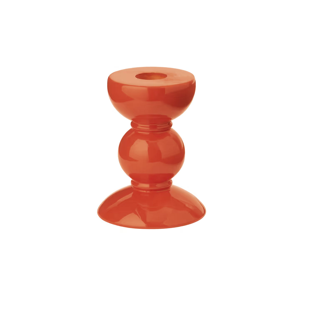 Small Bobbin Candlestick - 10cm