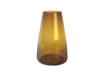 Dim Smooth Vase Amber