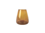 Dim Smooth Vase Amber